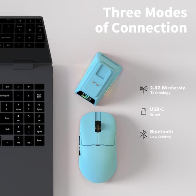 Thumbnail 2 de AJAZZ AJ159 APEX souris gaming sans fil