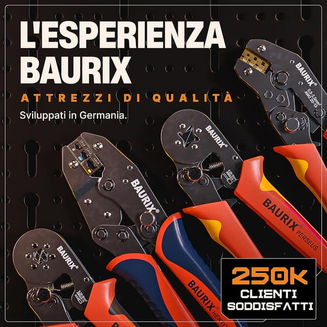 Thumbnail 6 de BAURIX Pinza crimpatrice 0,50–2,50 mm² 🛠