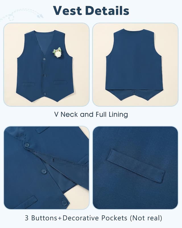 Thumbnail 5 de SANMIO Toddler Boys 6-Piece Suit Set 👔