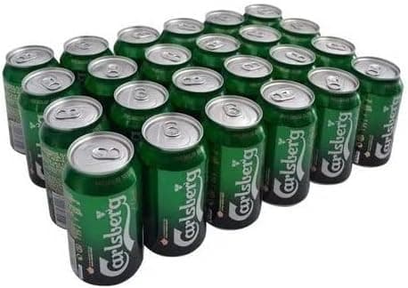 Detalle de Carlsberg Cerveza Dorada, Caja 24x33cl 🍺