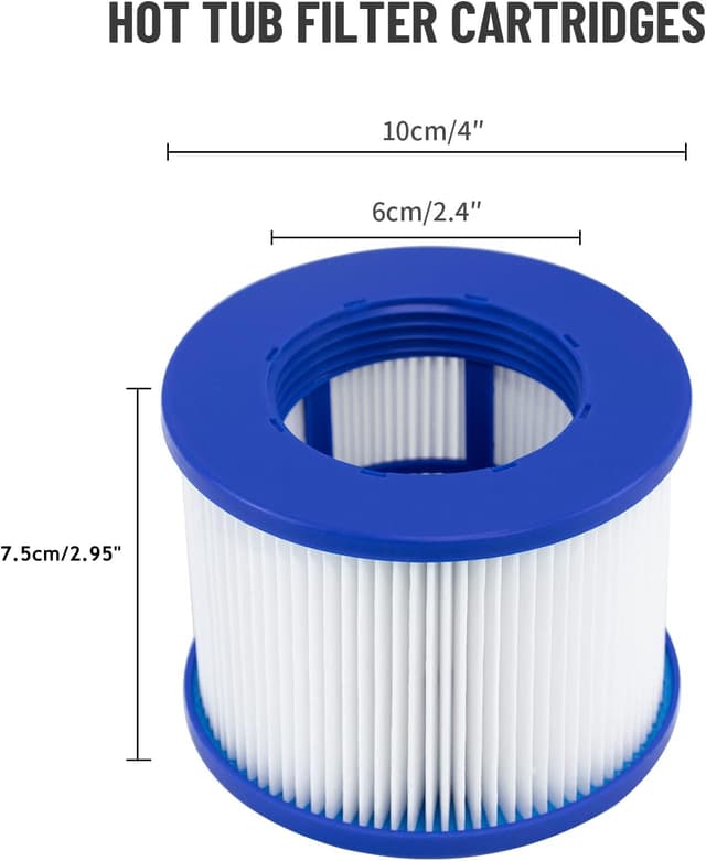 Thumbnail 1 de Hrozny Filtre Spa a Visser 75x100 mm