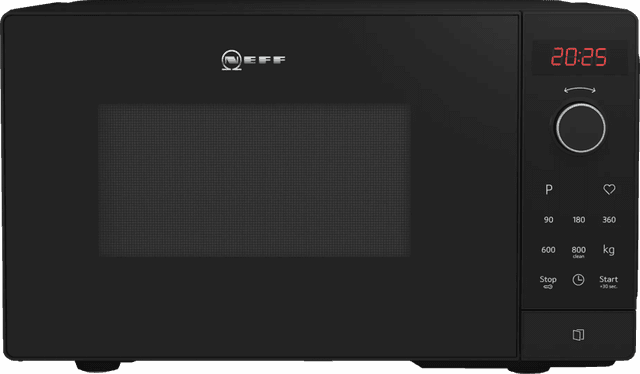 Detalle de NEFF FLAWG20S2 Solo-Mikrowelle mit 7 Automatikprogrammen und Inverter-Technologie
