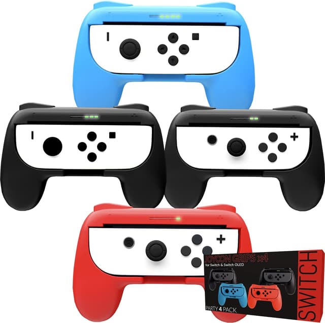 Detalle de Orzly Switch Controller Grip 4 pezzi