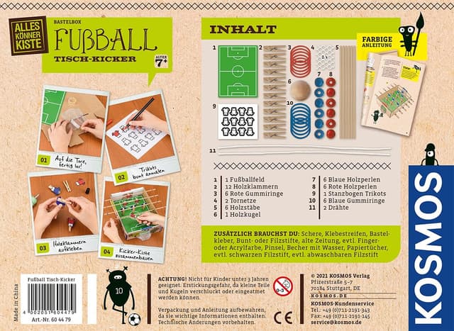 Thumbnail 1 de Kosmos AllesKönnerKiste Fußball Tisch-Kicker
