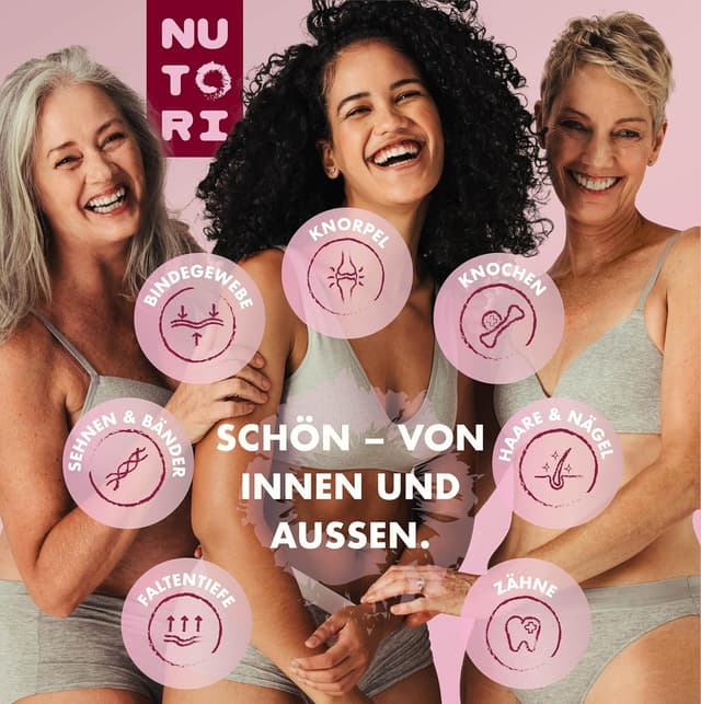 Thumbnail 4 de NUTORI Kollagen Pulver 300 g â Typ I & III đ