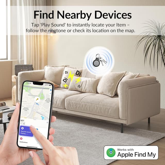 Thumbnail 5 de Tracker Tag 4-Pack Apple MFi IP67
