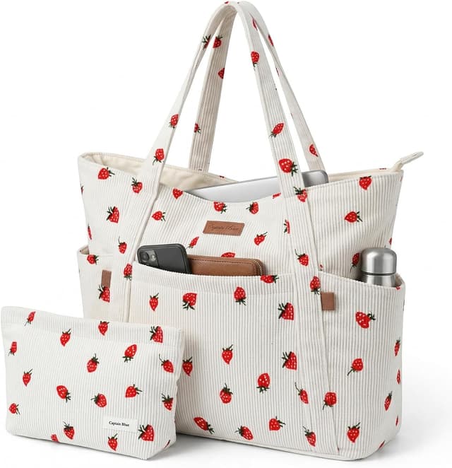 Thumbnail 6 de Captain Blues tote bag with zip, 15.7 in