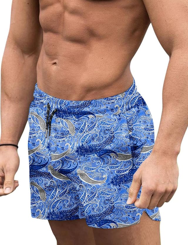 Thumbnail 6 de COOFANDY swim trunks quick-dry 90% nylon