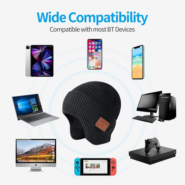Thumbnail 4 de Bluetooth Beanie 8h Battery