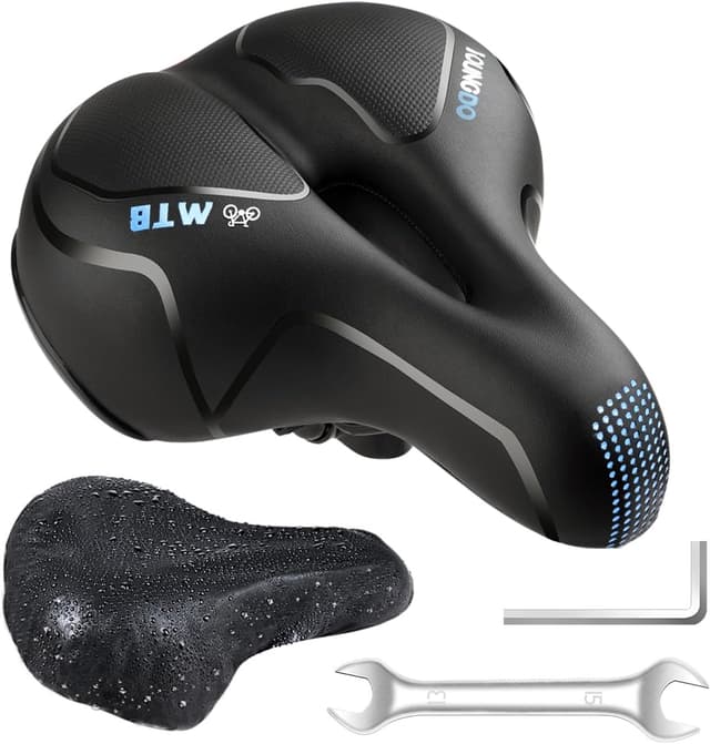 Detalle de Youngdo gel bicycle saddle with 2 year care