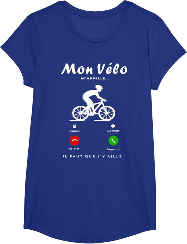 Thumbnail 4 de Mon Vélo M'appelle t-shirt vélo