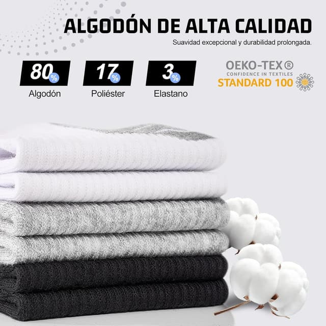 Thumbnail 5 de Effeet 10 Pares calcetines tobilleros 43-46