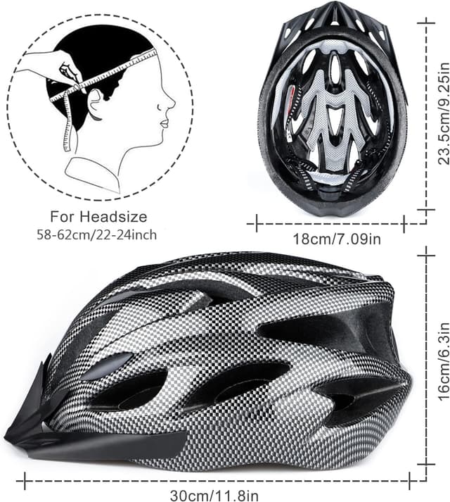 Thumbnail 5 de RaMokey Lightweight Cycle Helmet 58–62cm