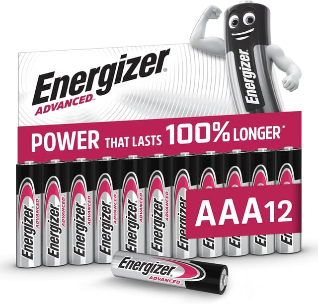 Detalle de Energizer Advanced Pilas AAA 12