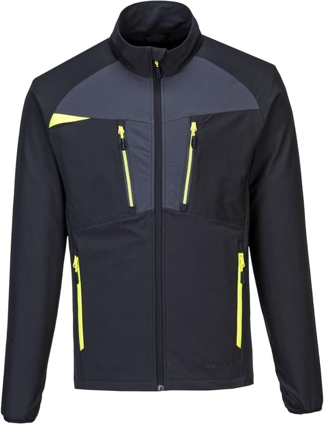 Detalle de Portwest DX4 da uomo con zip: top stretch 4 vie con 6 tasche