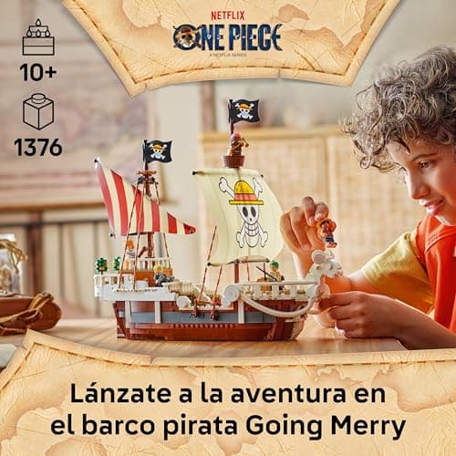 Detalle 2 de LEGO One Piece Going Merry Barco 75639