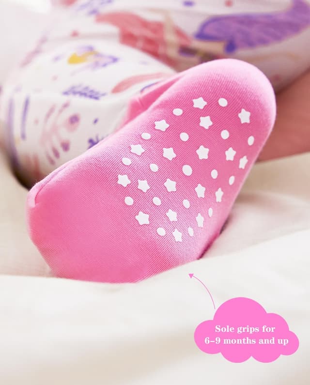 Detalle 2 de babee Reshinee Bamboo Viscose Baby Footie Pajamas Convertible Zipper Onesie (0–24M)