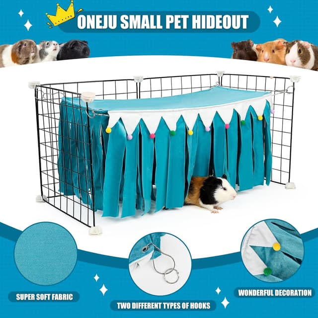 Detalle de ONEJU Meerschweinchen Versteck 29 x 29 cm