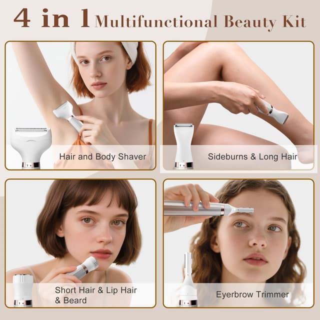 Detalle 2 de UrbanLuxe Lady Shavers 4-in-1 Electric