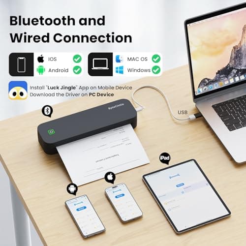 Detalle 1 de ByteCintia A4 Impresora portátil