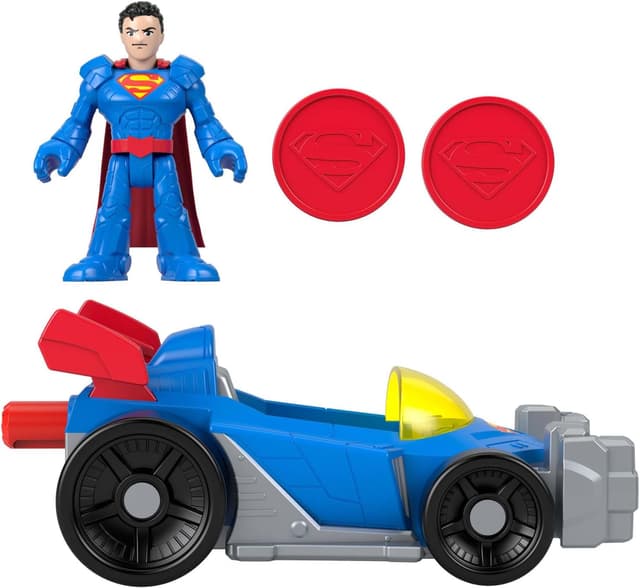 Detalle 2 de Fisher-Price Metal Force Supermobile Superman