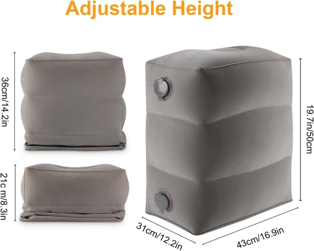 Thumbnail 1 de Maliton Airplane Footrest 17in adjustable