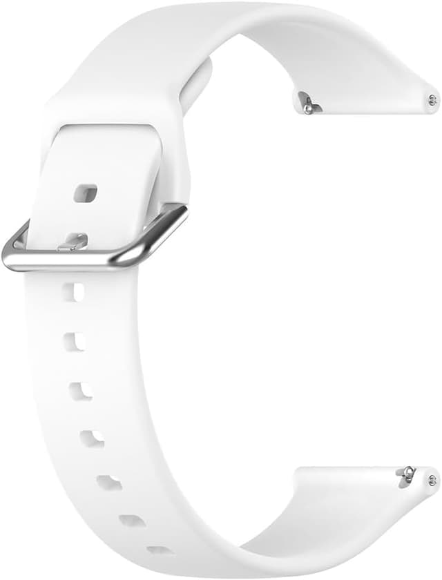 Detalle de BYISYUE 24mm silicone sport watch strap for Suunto 7/9, Ticwatch Pro 5 & Garmin Venu X1-style wearers