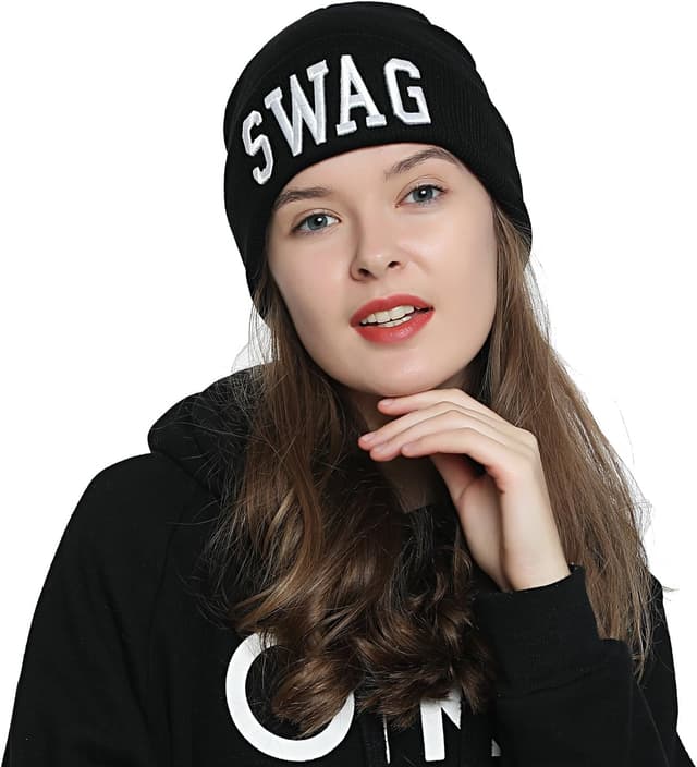 Detalle de DonDon Berretto donna invernale nero beanie