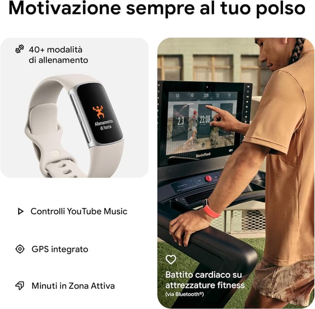 Thumbnail 2 de Fitbit Charge 6 activity tracker 7 giorni