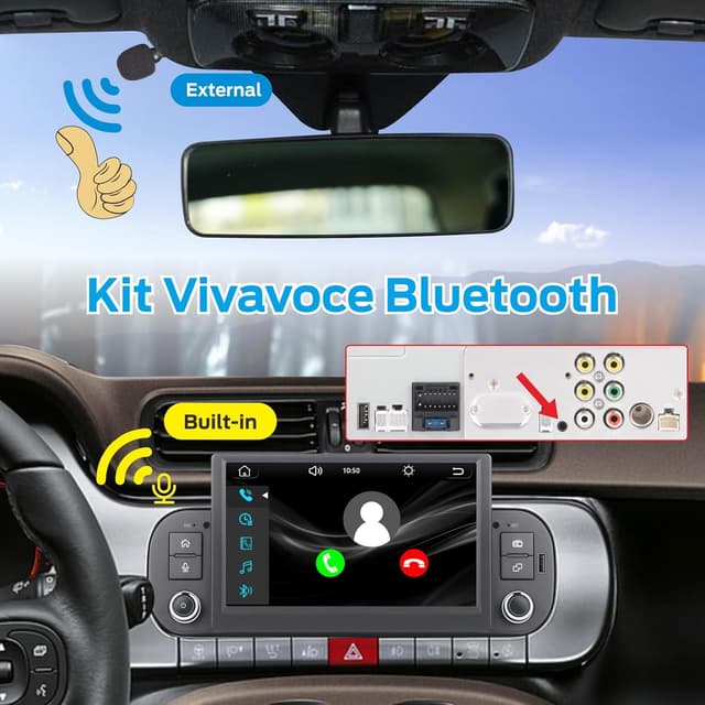 Thumbnail 4 de Autoradio Avvio Lampo per Fiat Panda 2013-2020