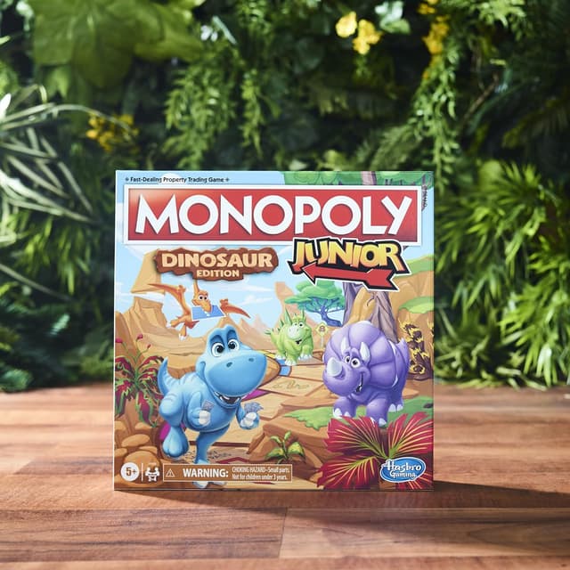 Detalle de Monopoly Junior Dinosaur Edition Game