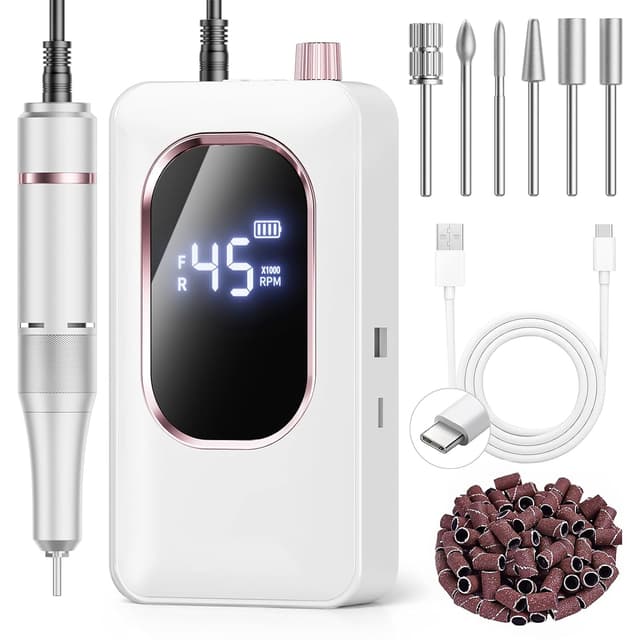 Detalle de Hoxida Professional Nail Drill 45000RPM