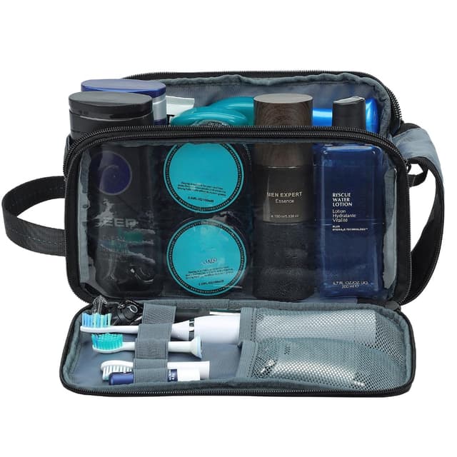 Detalle 2 de ZEEMO Travel Toiletry Bag Medium 10.5x5.5x6