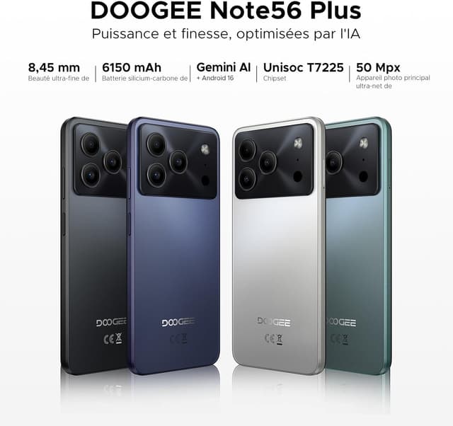 Thumbnail 1 de DOOGEE NOTE56 Plus 6150mAh