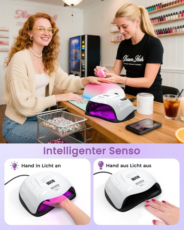 Detalle 2 de Nailgirls 268-W UV LED Nagellampe