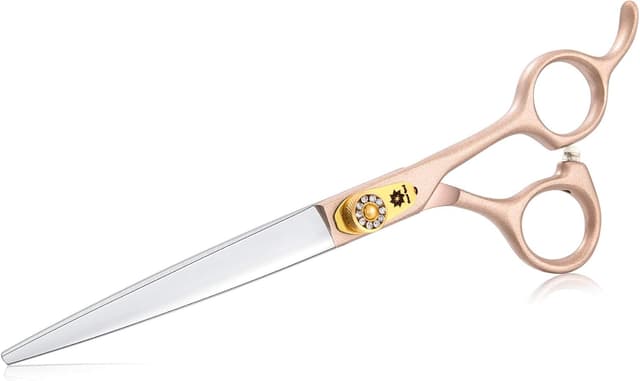 Detalle de Dream Reach 7-inch Professional Pet Grooming Scissors Kit (Straight, Curved, Thinning & Chunker)