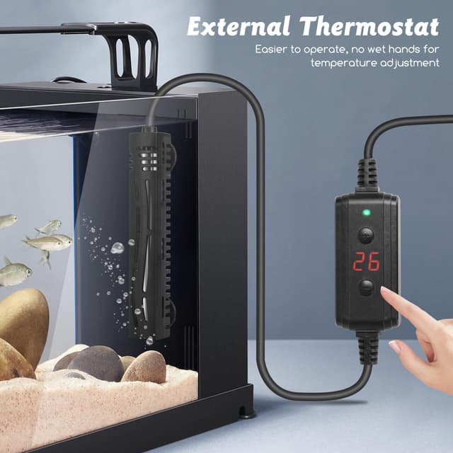 Thumbnail 1 de Nobleza Aquarium Heizstab 100W für 30–100L