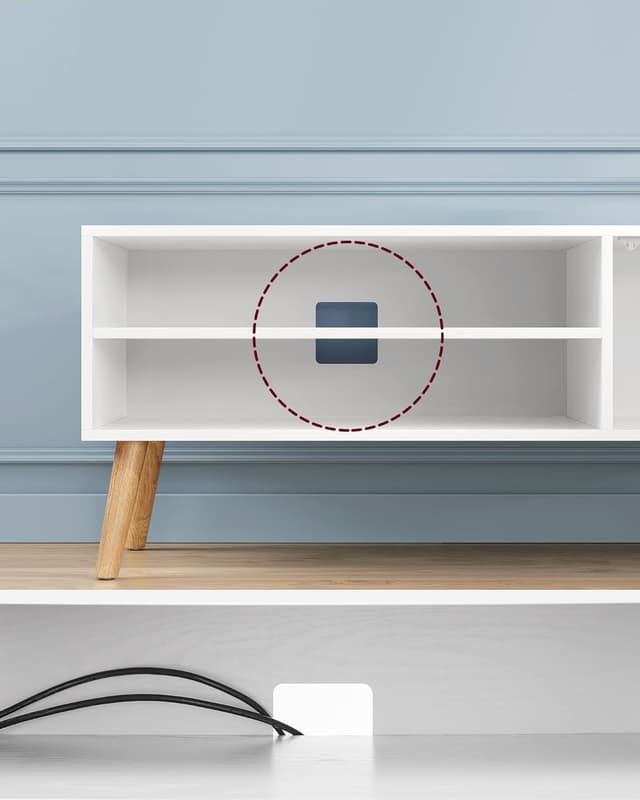 Detalle 2 de VASAGLE LTV120T46 Mobile TV 120 cm per TV fino a 55