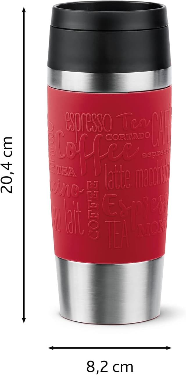 Thumbnail 5 de Taza de Viaje TEFAL Classic 0,36L Roja 🌍 - 100% Hermética