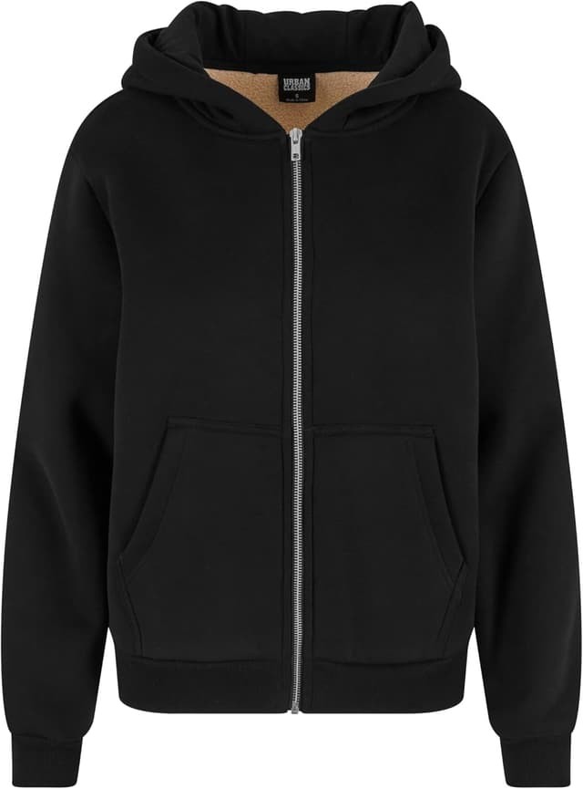 Thumbnail 4 de Urban Classics Bonded Sherpa Zip Hoody Damen