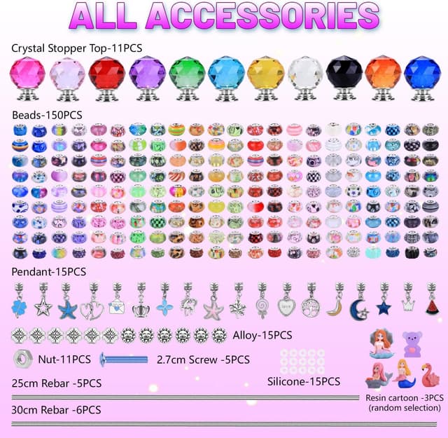 Thumbnail 2 de AIPRIDY 238-Piece Fairy Wand Garden Stakes Kit 🌼