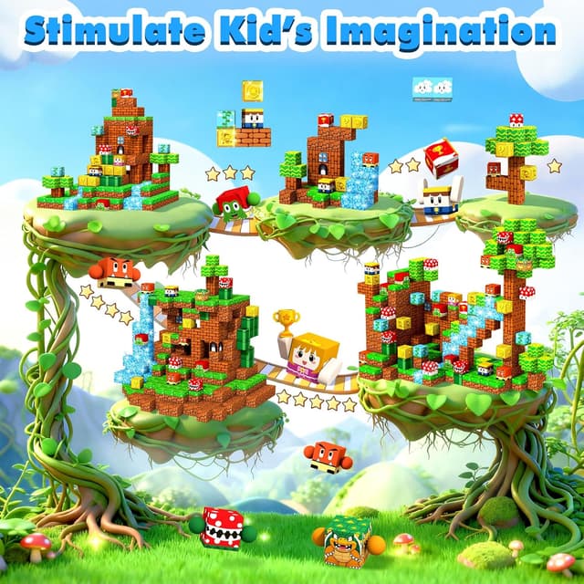 Thumbnail 4 de LUVTOY Magnetic Blocks 108pcs