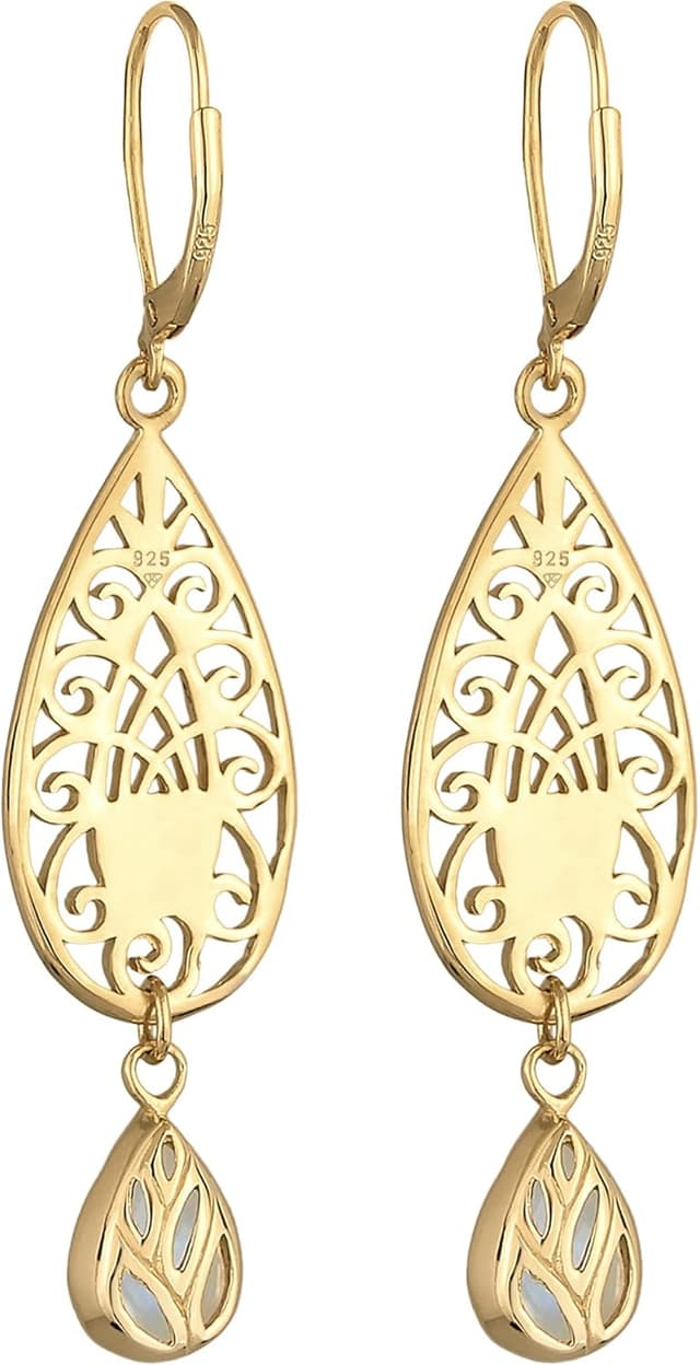 Detalle 2 de Elli Damen Ohrhänger 925 Sterling Silber