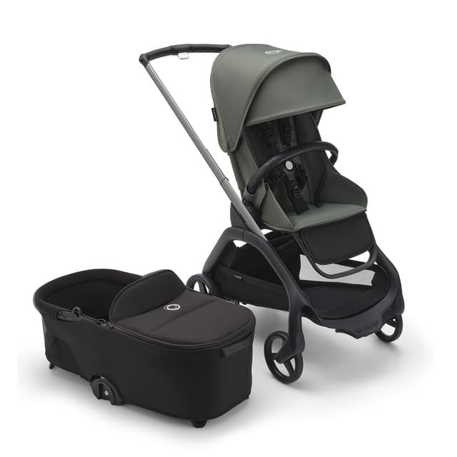 Imagen de Bugaboo Dragonfly dúo grafito/verde con capazo negro ⛺🍼🚼📦 🚼 en OfertitasTOP