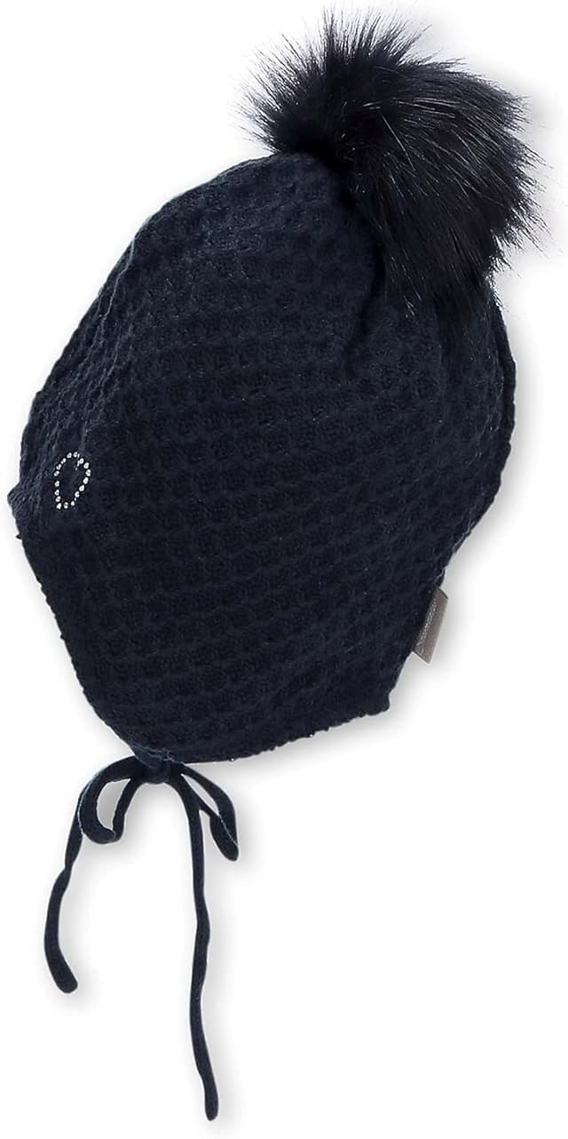 Detalle 1 de Sterntaler Mädchen Mütze Strass Herz