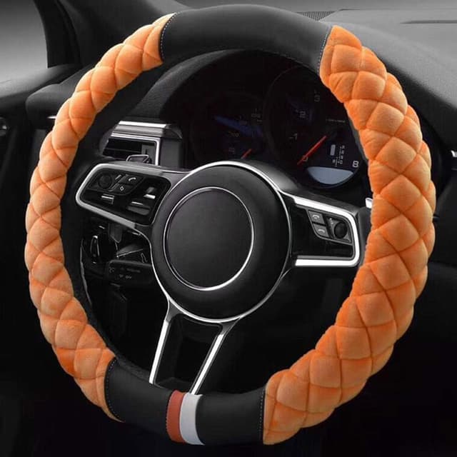 Thumbnail 4 de Car Steering Wheel Cover Winter Plush