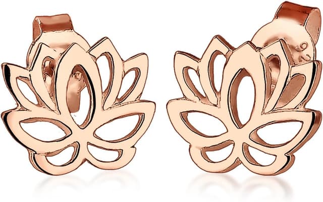 Thumbnail 4 de Elli Ohrringe Lotusblume Filigran 925er Silber