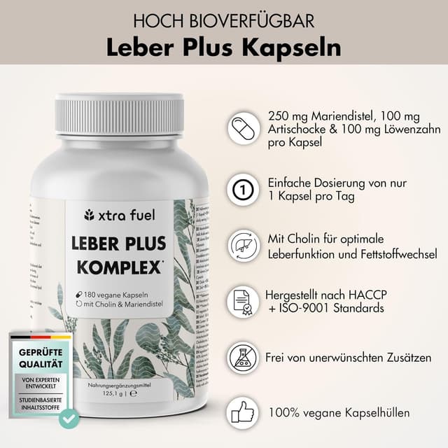 Detalle 2 de Leber Komplex 180 Kapseln đ