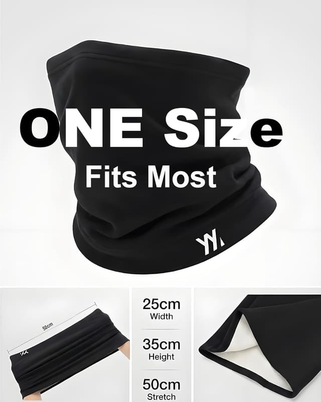 Thumbnail 5 de YANIKY Écharpe tubulaire chaude extensible pour homme et femme 🧣