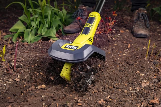 Thumbnail 1 de RYOBI RY18CVA-0 18V ONE+ Cordless Garden Cultivator (Bare Tool) – Hyper Green